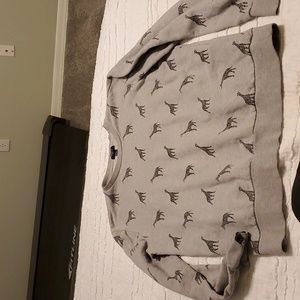 Forever 21 sweatshirt with giraffes
